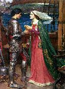 Tristan and Isolde with the Potion John William Waterhouse
